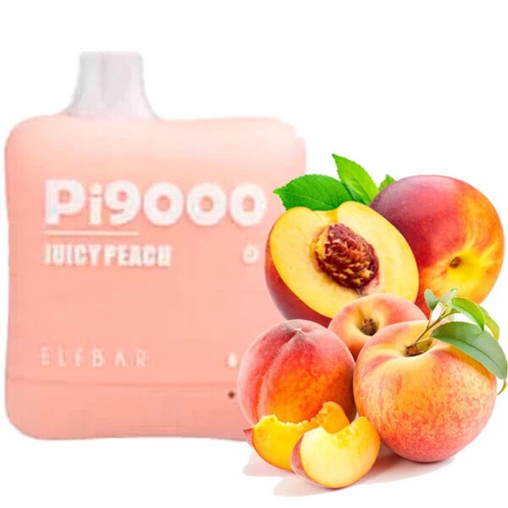 Jednorazowy papieros elektroniczny Elf Bar Pi Juicy Peach (Juicy Peach) (9000 zaciągnięć)