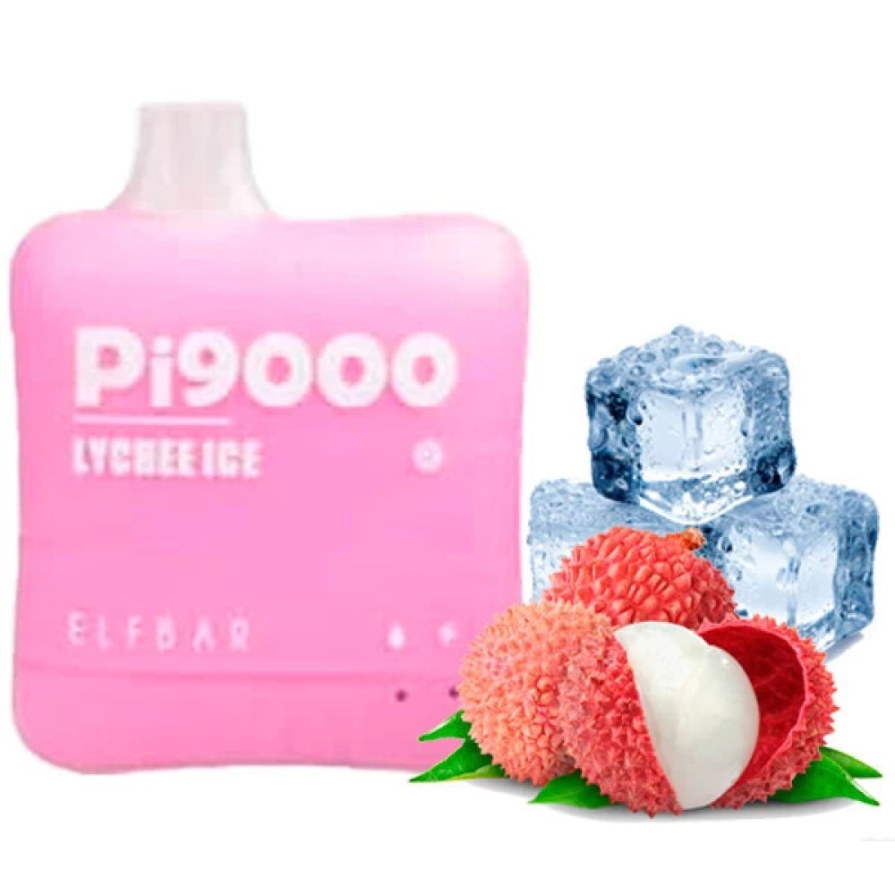 Jednorazowy papieros elektroniczny Elf Bar Pi Lychee Ice (Lychee Ice) (9000 zaciągnięć)