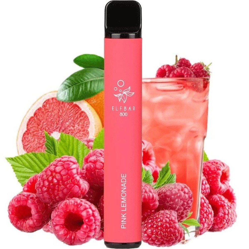 Jednorazowy papieros elektroniczny Elf Bar Pink Lemonade (800 zaciągnięć)
