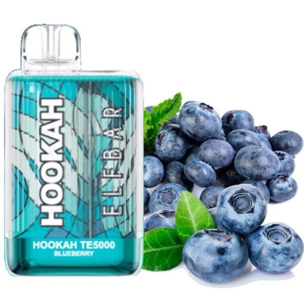 Jednorazowy papieros elektroniczny Elf Bar TE Hookah Edition Blueberry (5000 zaciągnięć)