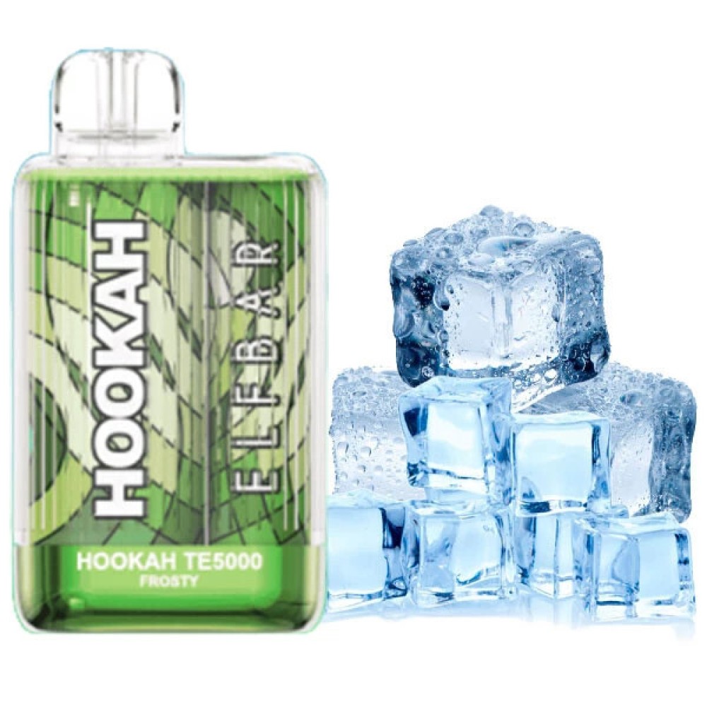 Jednorazowy papieros elektroniczny Elf Bar TE Hookah Edition Frosty (5000 zaciągnięć)