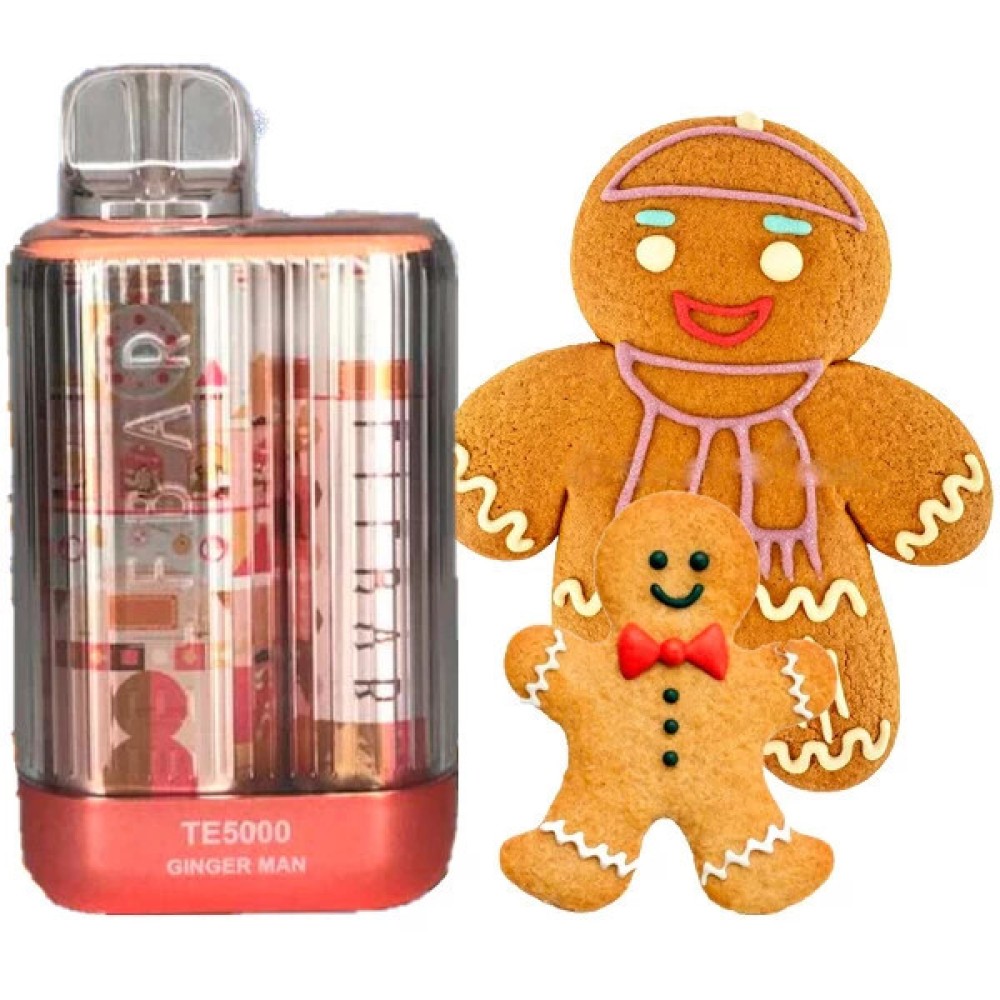 Jednorazowy papieros elektroniczny Elf Bar TE New Year Edition Ginger Man (5000 zaciągnięć)