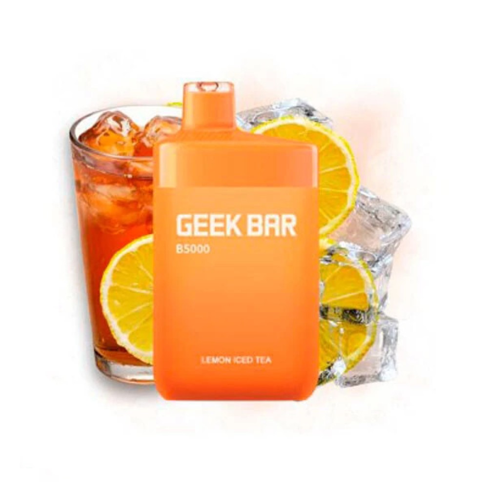 Jednorazowy elektroniczny papieros Geek Bar Lemon Iced Tea (5000 zaciągnięć)