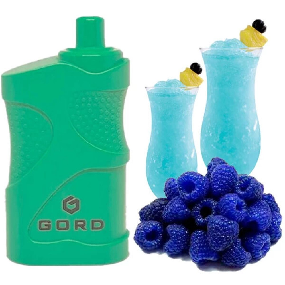 Jednorazowy papieros elektroniczny GORD Blue Razz (4000 zaciągnięć)