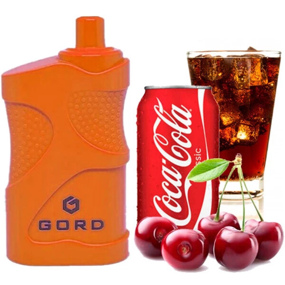 Jednorazowy papieros elektroniczny GORD Cherry Cola (Cherry Cola) (4000 zaciągnięć)