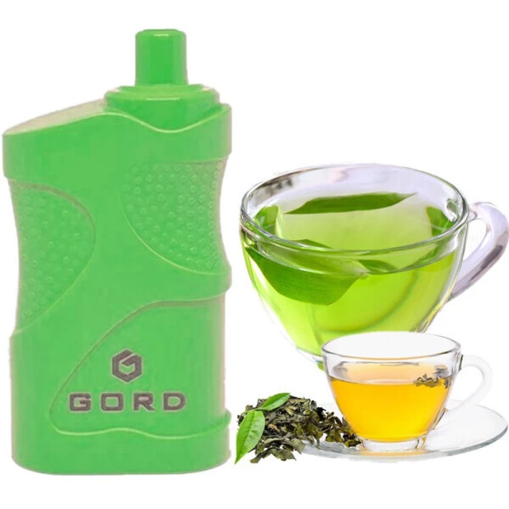 Jednorazowy papieros elektroniczny GORD Green Tea (4000 zaciągnięć)