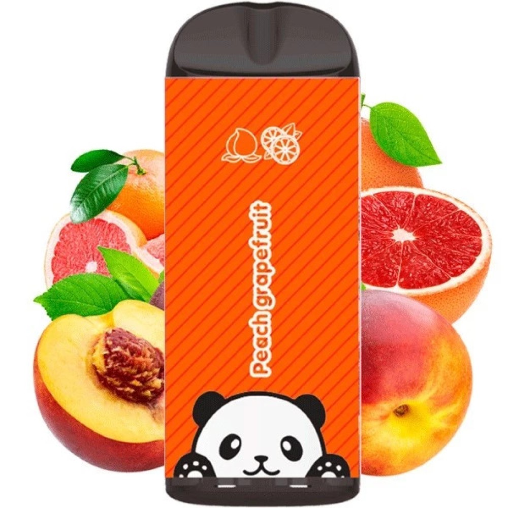 Jednorazowy papieros elektroniczny Hello Peach Grapefruit (Brzoskwinia Grapefruit) (1000 zaciągnięć)