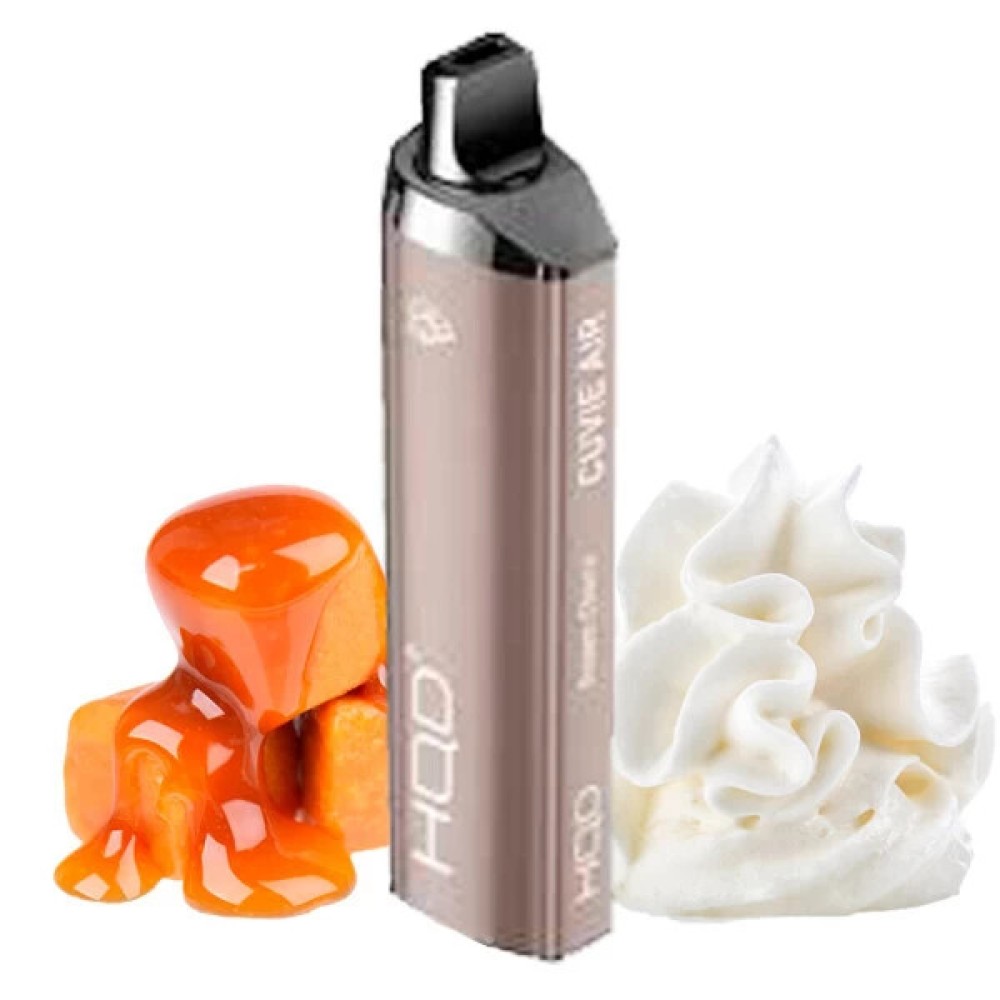 Jednorazowy papieros elektroniczny HQD Cuvie Air Cream (krem) (4000 zaciągnięć)