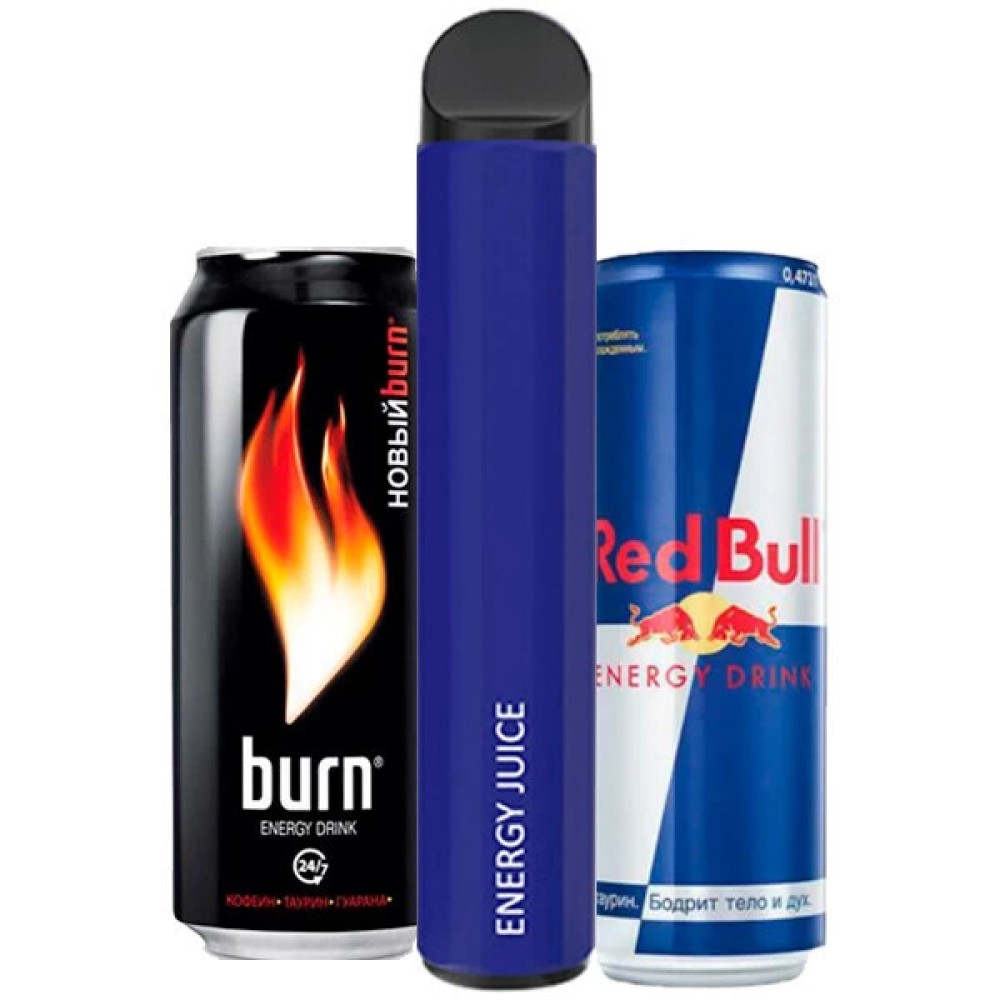 Jednorazowy papieros elektroniczny Hugo Vapor Supro III Energy Juice (1500 zaciągnięć)