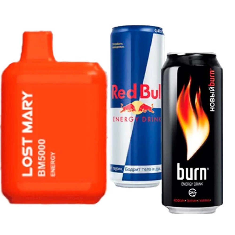 Jednorazowy papieros elektroniczny Lost Mary BM Energy (Energia) (5000 zaciągnięć)