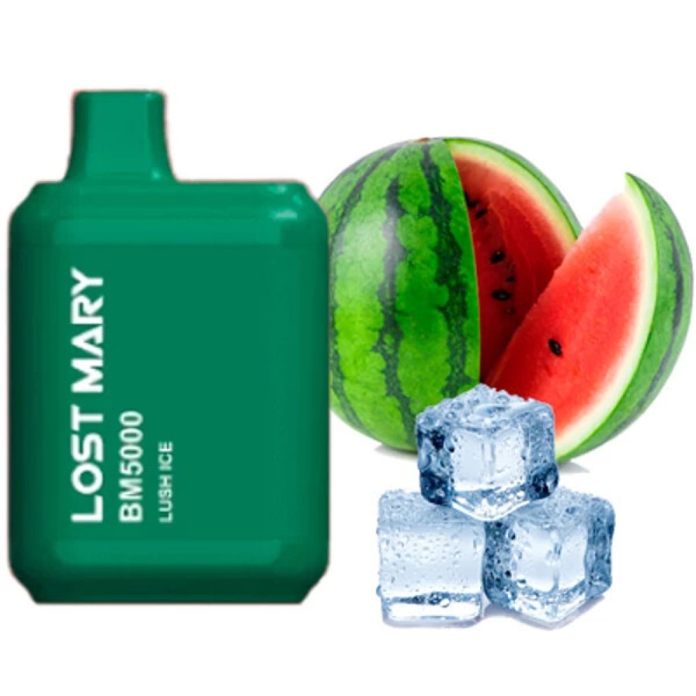 Jednorazowy papieros elektroniczny Lost Mary BM Lush Ice (Lush Ice) (5000 zaciągnięć)