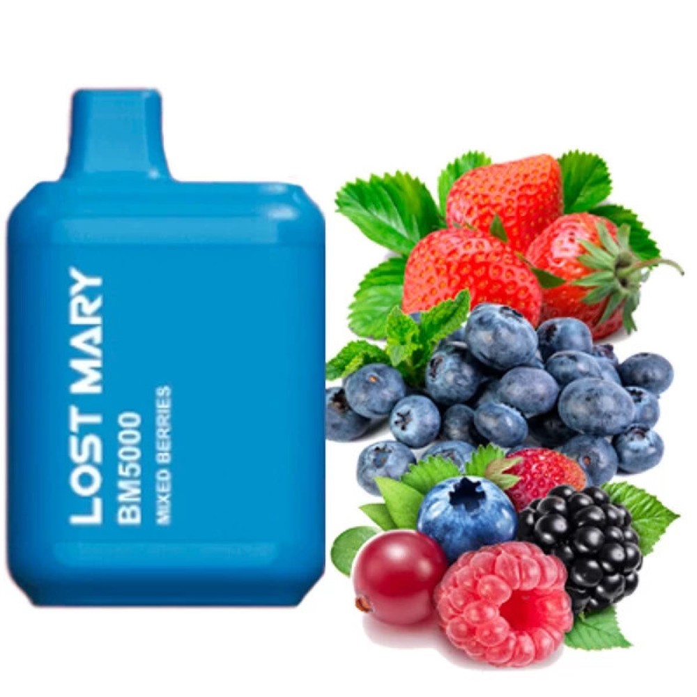 Jednorazowy papieros elektroniczny Lost Mary BM Mixed Berries (5000 zaciągnięć)