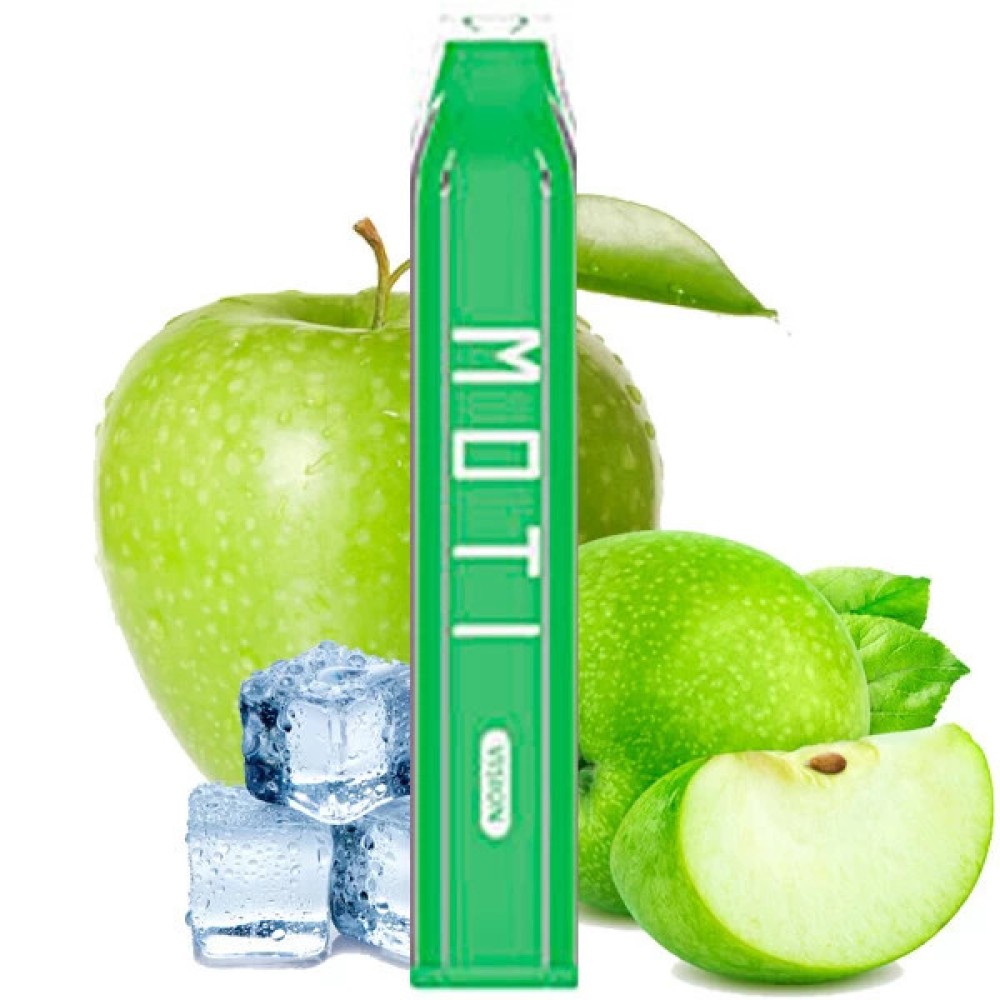 Jednorazowy papieros elektroniczny MOTI Vision Fresh Apple (Świeże Jabłko) (3500 zaciągnięć)