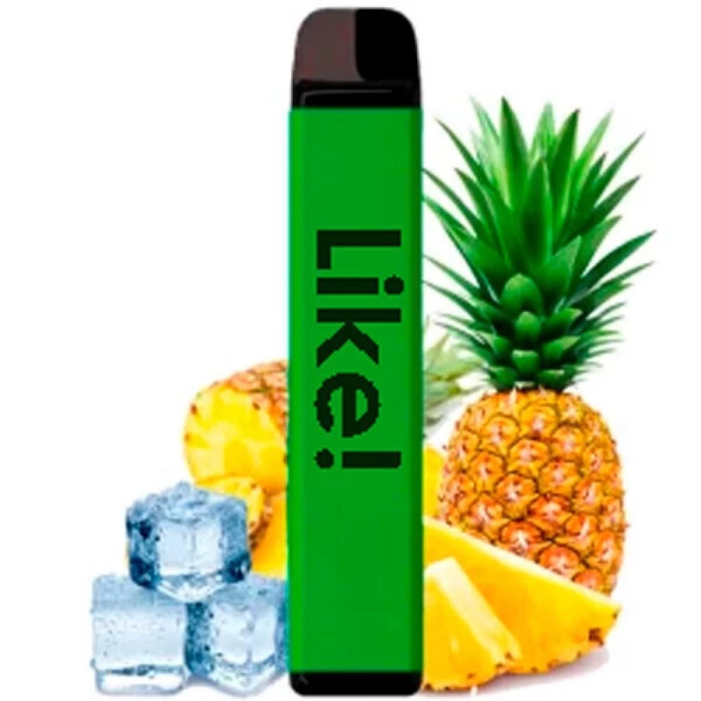 Jednorazowy papieros elektroniczny jak! Pineapple Ice (Pineapple Ice) (1800M Puffs)