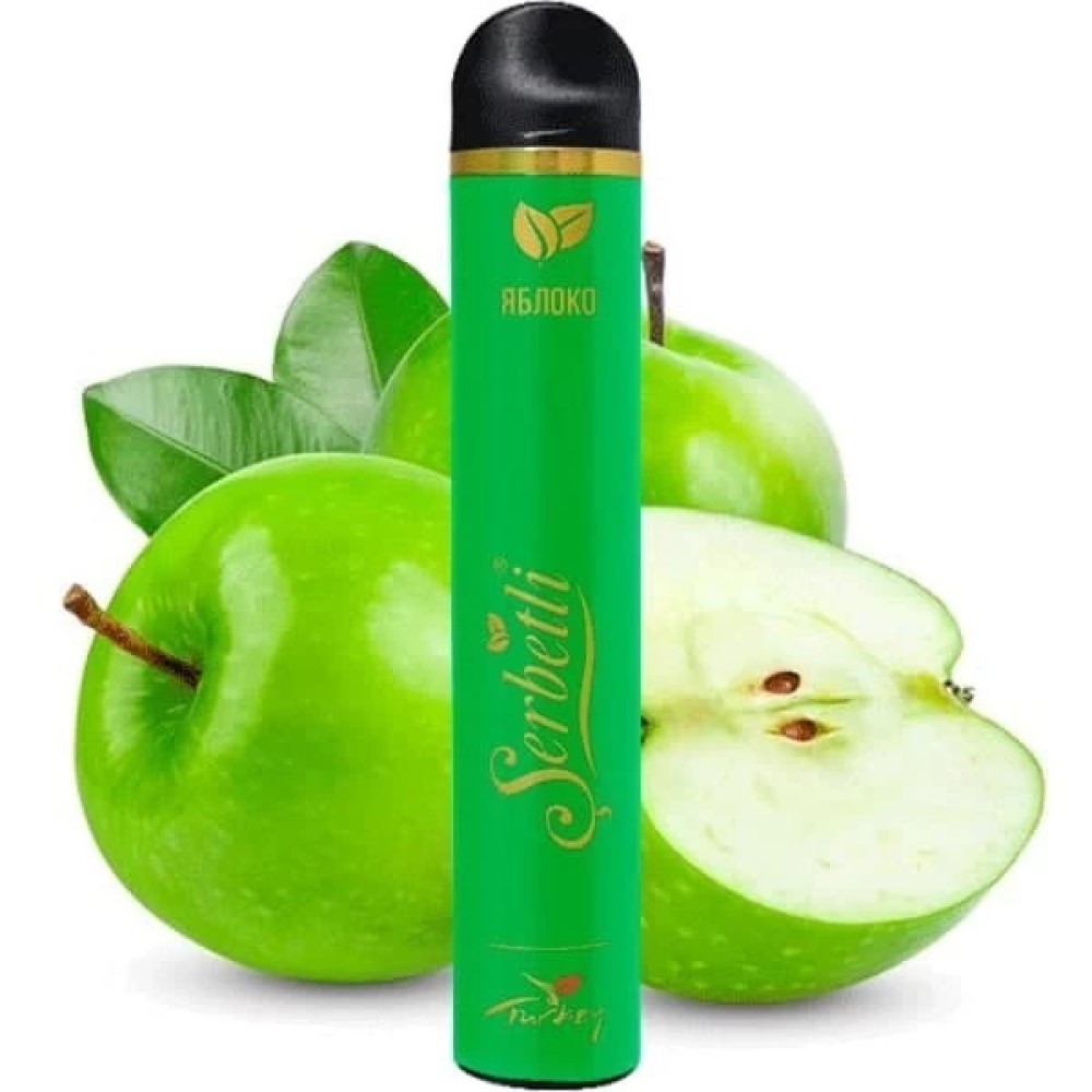Jednorazowy papieros elektroniczny Serbetli Apple (Apple) (1200 zaciągnięć)