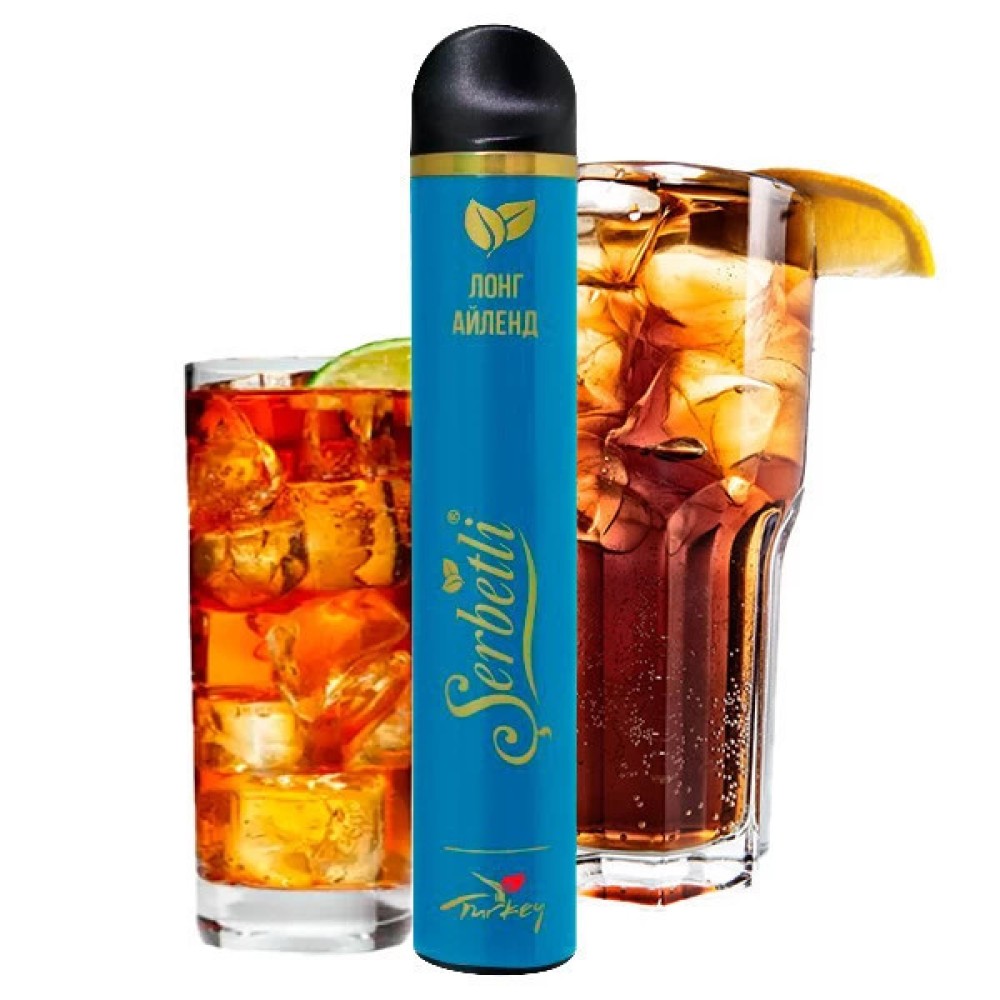 Jednorazowy papieros elektroniczny Serbetli Long Island (Long Island) (1200 zaciągnięć)