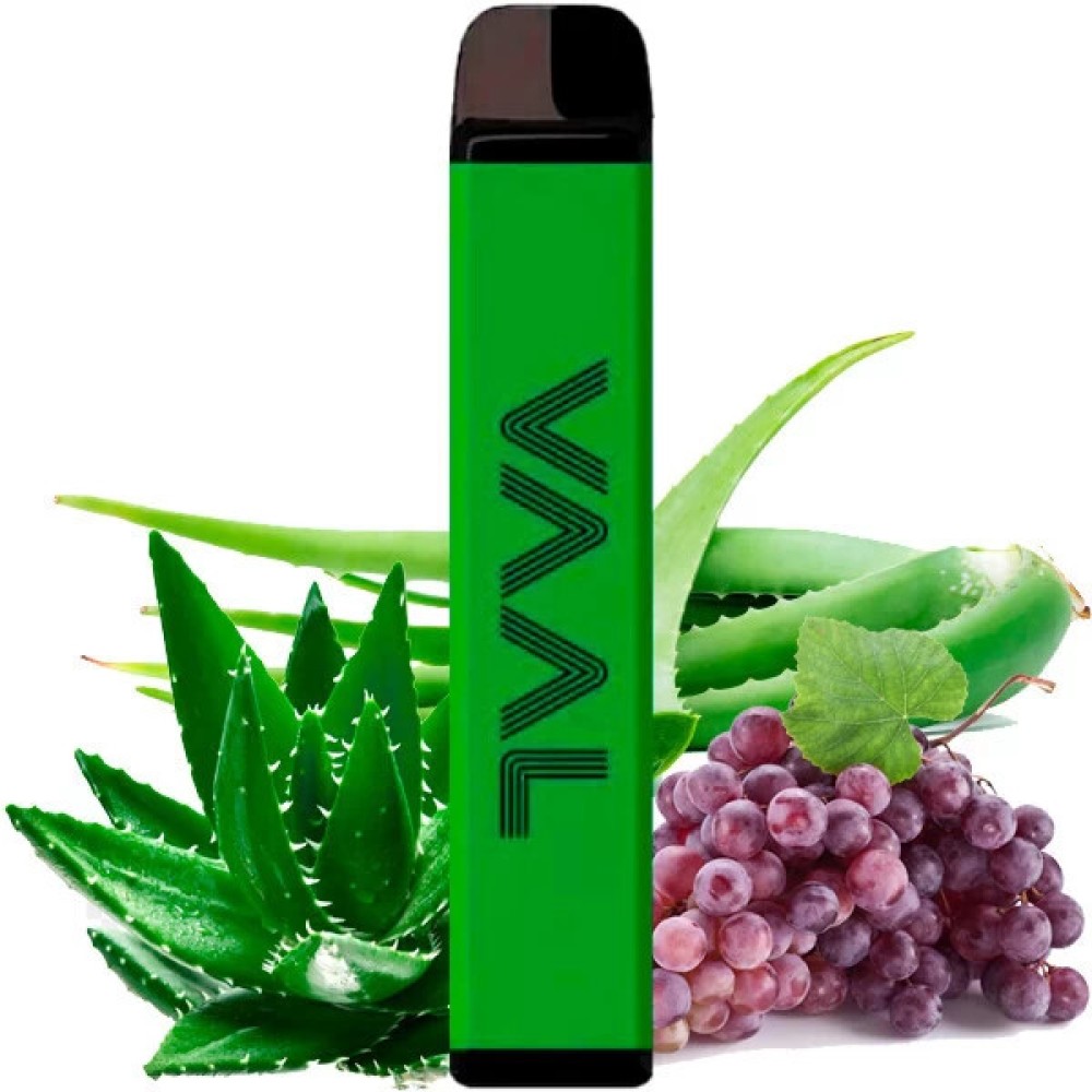 Jednorazowy papieros elektroniczny VAAL Aloe Grape (4000M zaciągnięć)