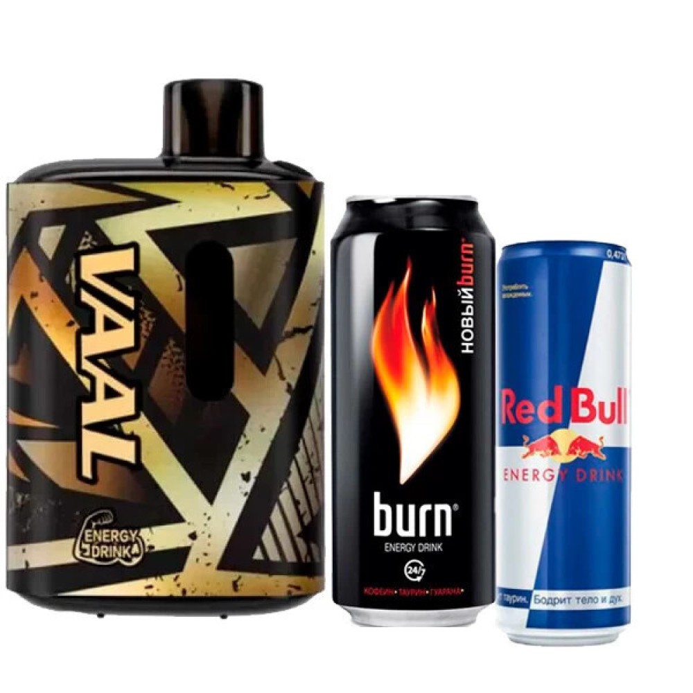 Jednorazowy papieros elektroniczny VAAL Energy Drink (Napój energetyczny) (E5000 Puffs)