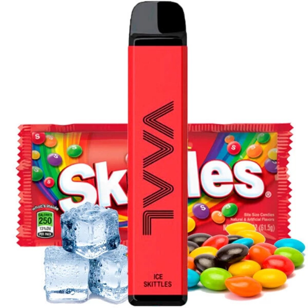 Jednorazowy papieros elektroniczny VAAL Ice Skittles (1800 zaciągnięć)