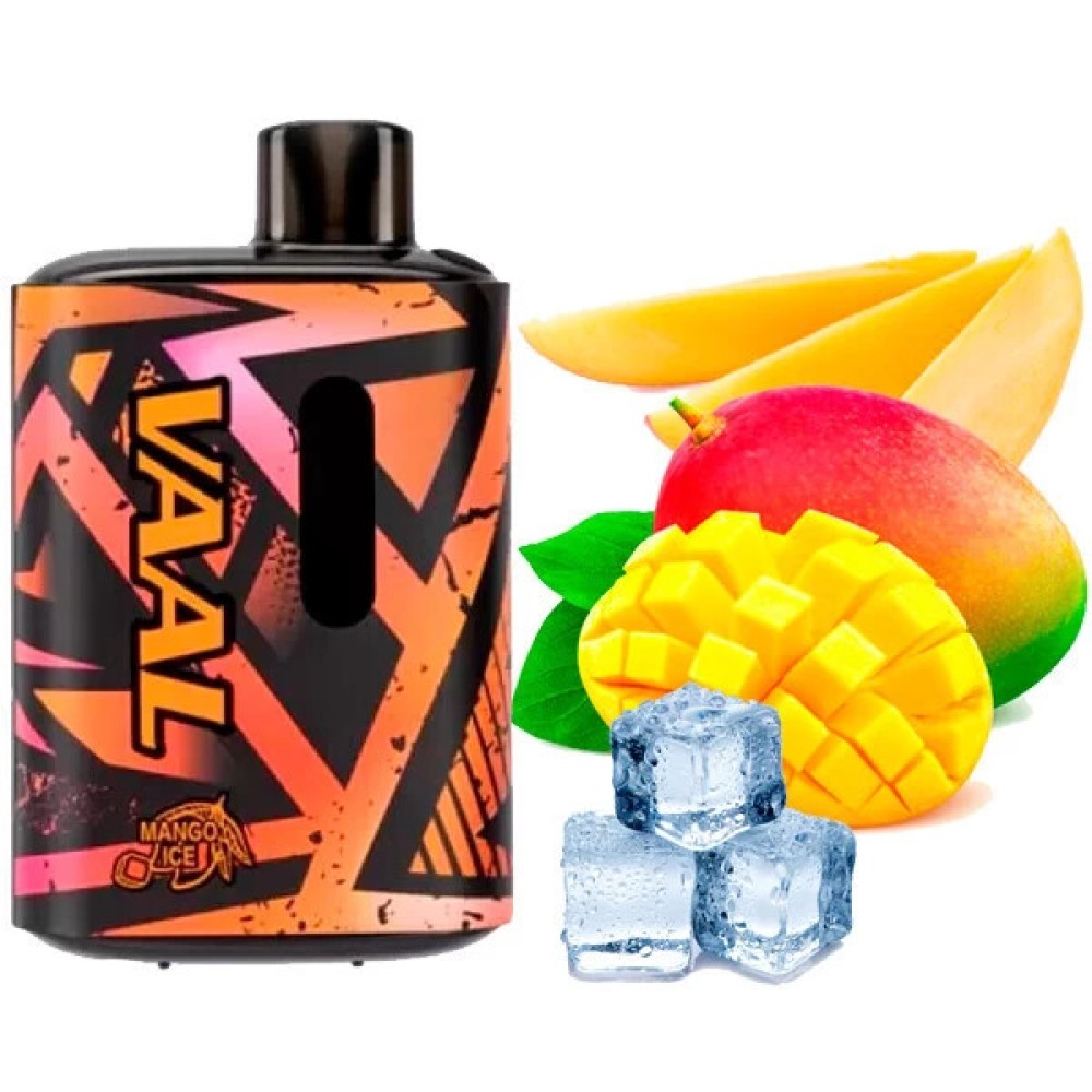 Jednorazowy papieros elektroniczny VAAL Mango Ice (E5000 Puffs)
