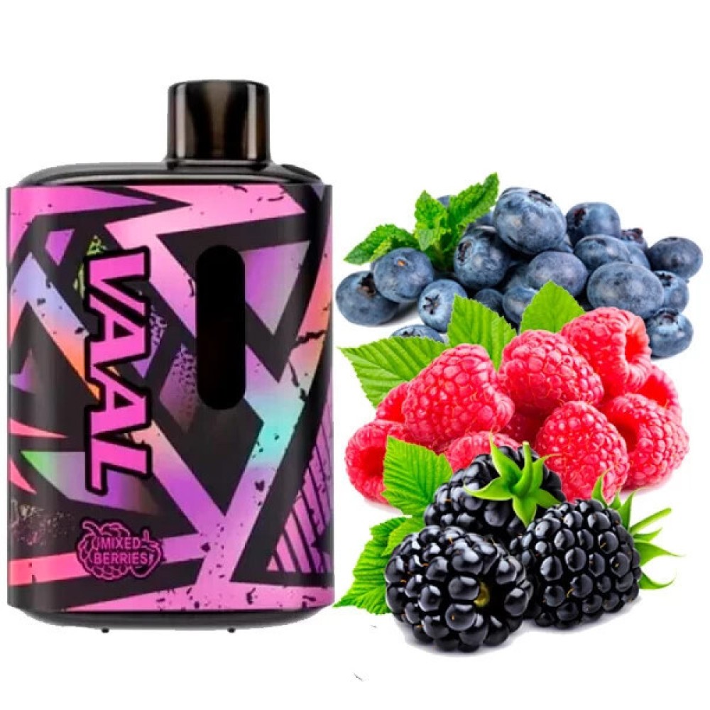 Jednorazowy papieros elektroniczny VAAL Mixed Berries (E5000 Puffs)