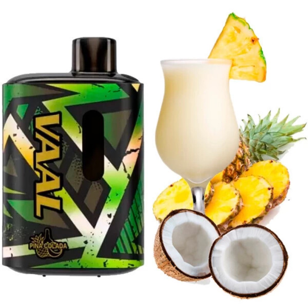Jednorazowy papieros elektroniczny VAAL Pina Colada (Pina Colada) (E5000 Puffs)