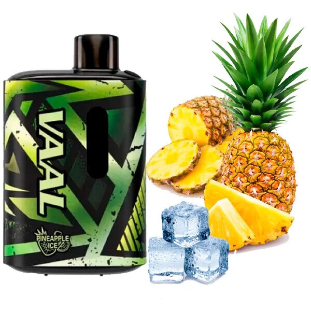 Jednorazowy papieros elektroniczny VAAL Pineapple Ice (E5000 Puffs)