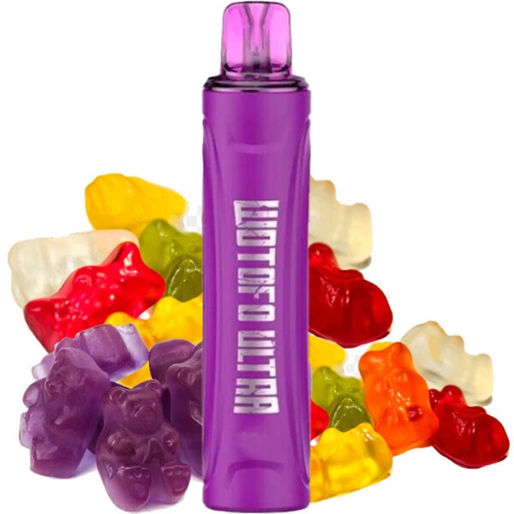 Jednorazowy papieros elektroniczny Wotofo Ultra Gummy Bear (Gummy Bear) (3000 zaciągnięć)