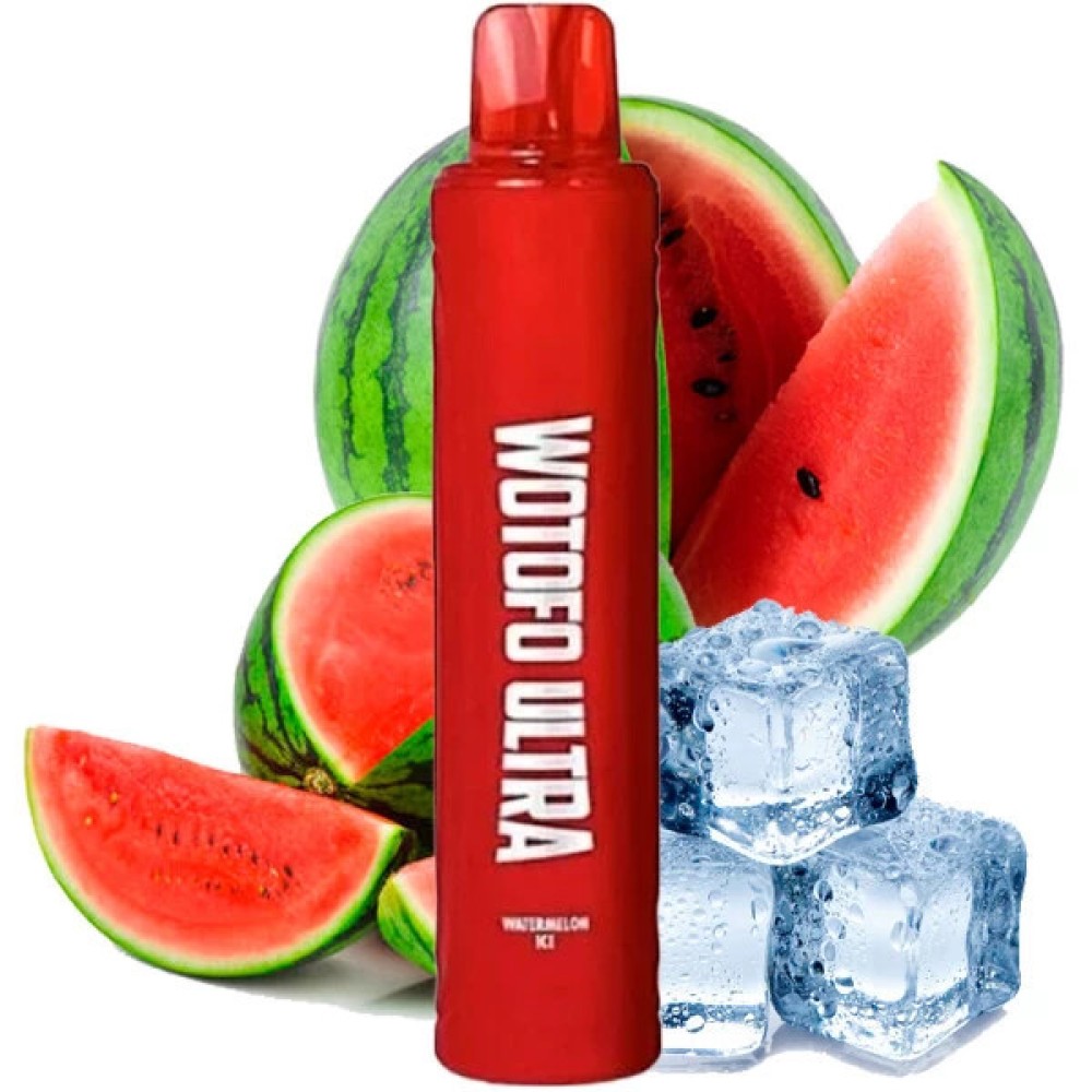 Jednorazowy papieros elektroniczny Wotofo Ultra Watermelon Ice (3000 zaciągnięć)