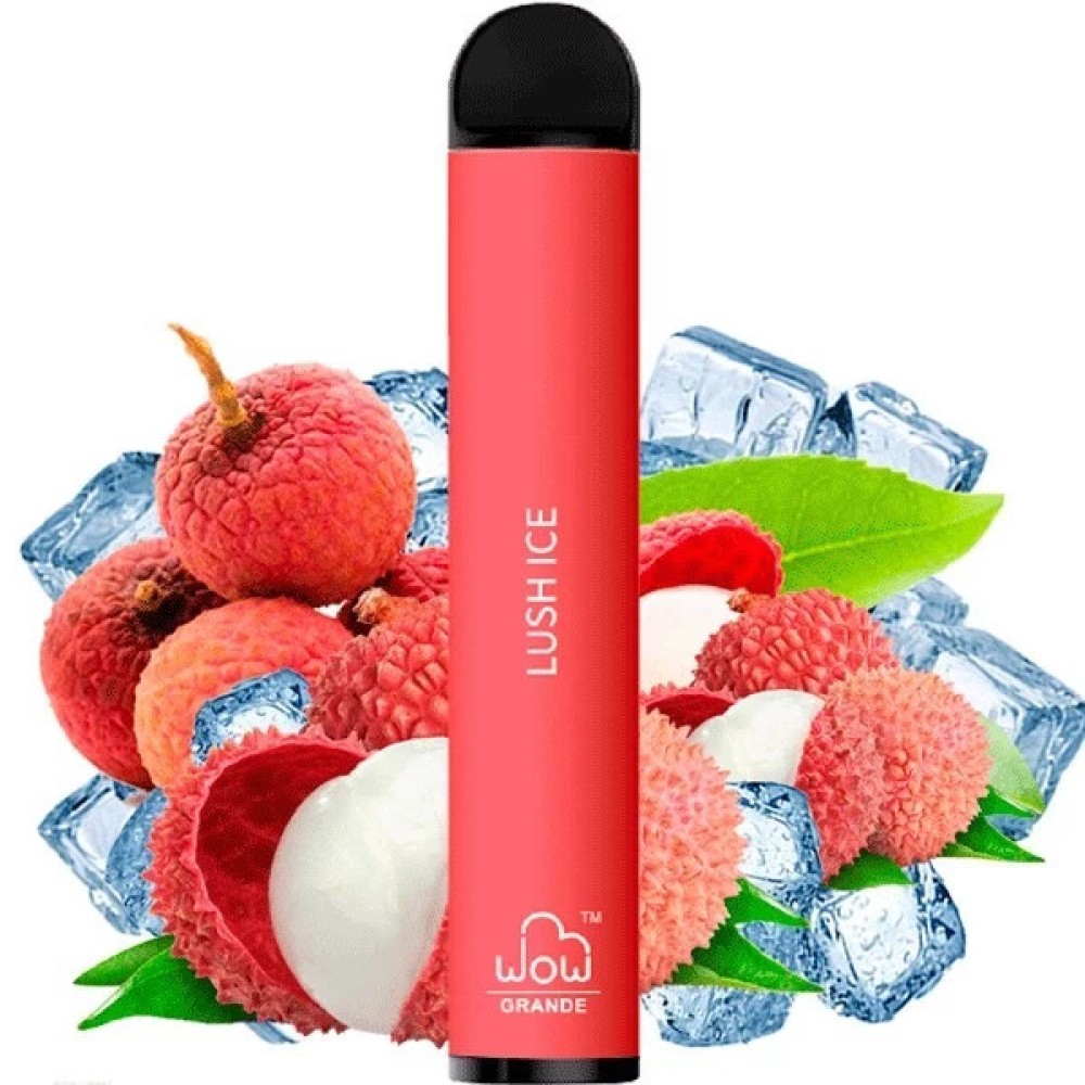 Jednorazowy papieros elektroniczny WOW Grande Lush Ice (Lush Ice) (2500 zaciągnięć)