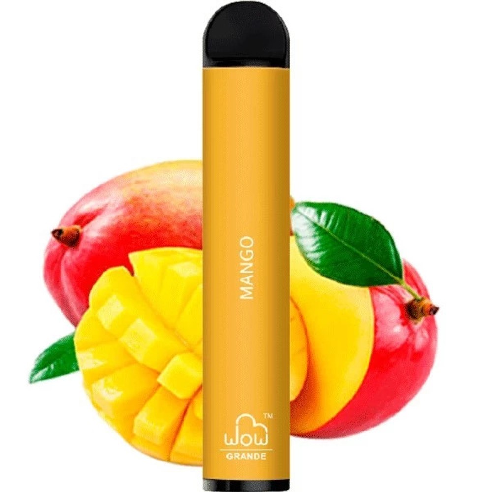 Jednorazowy papieros elektroniczny WOW Grande Mango (Mango) (2500 zaciągnięć)