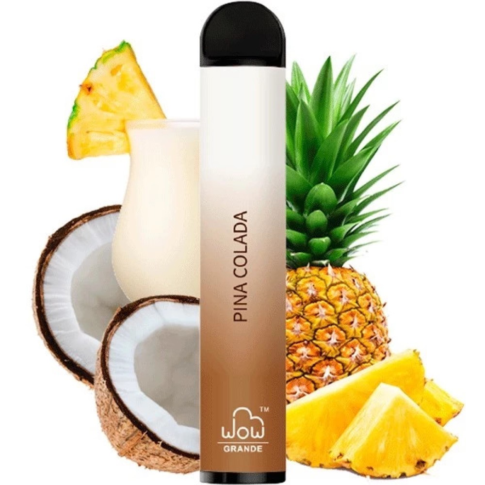 Jednorazowy papieros elektroniczny WOW Grande Pina Colada (Pina Colada) (2500 zaciągnięć)