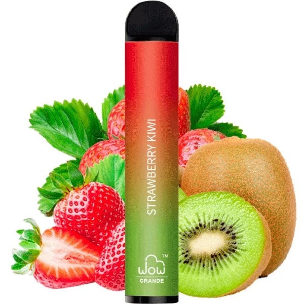 Jednorazowy papieros elektroniczny WOW Grande Strawberry Kiwi (Strawberry Kiwi) (2500 zaciągnięć)